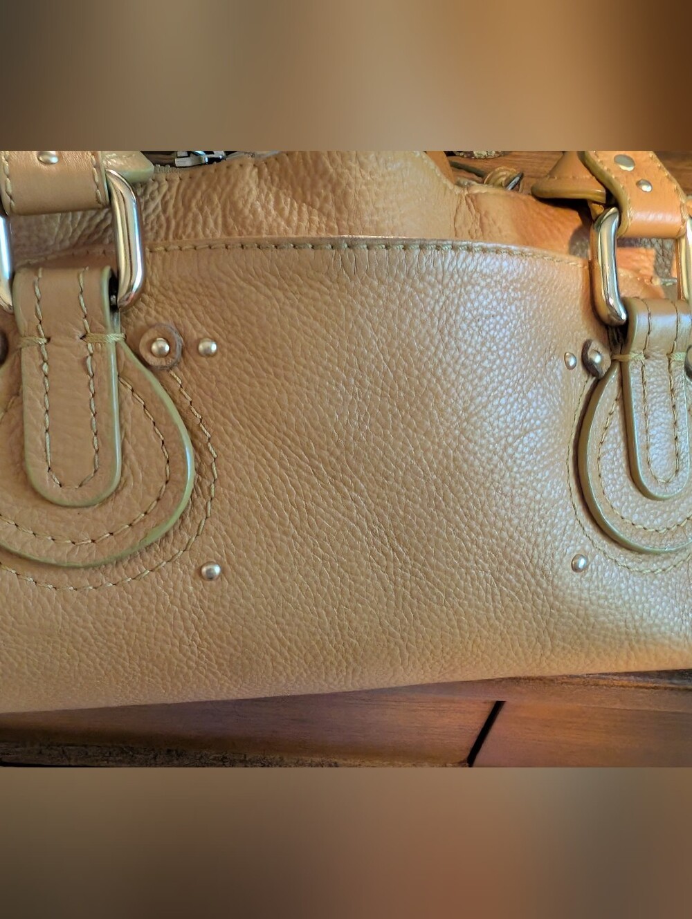 Y2K Chloé Paddington Shoulder Bag - Tan/ NO LOCK - Picture 14 of 16